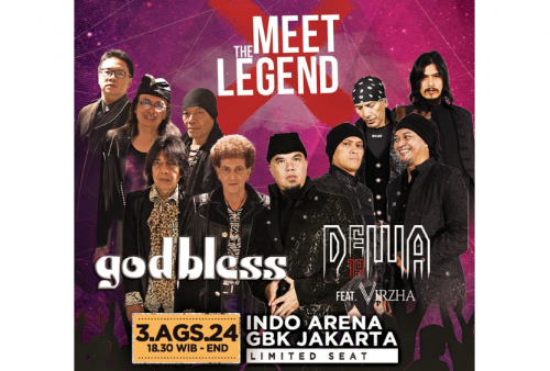 GOKIL! Dua Band Legendaris God Bless dan Dewa 19 Bakal Gelar Konser di Indonesia Arena 3 Agustus 2024
