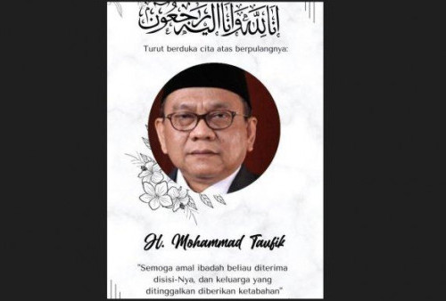 Berita Duka: Mantan Wakil Ketua DPRD DKI, M Taufik Meninggal Dunia