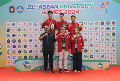 Mantap, Tiga Mahasiswa Ubaya Sabet 3 Medali Cabor Wushu di Asean University Games 2024