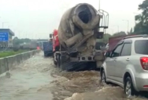 Antisipasi Banjir, BSD Lakukan Peninggian Badan Jalan Tol Pondok Aren - Serpong
