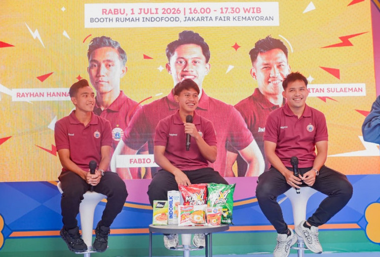 Pemain Persija Ramaikan Rumah Indofood di Jakarta Fair, Jakmania Sambut Musim Baru