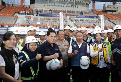 Renovasi Stadion Si Jalak Harupat Selesai 17 Maret 2023, Kementerian PUPR: Beres Sebelum FIFA Datang