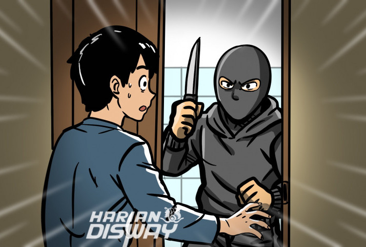 Pegawai Toko HP di Bandung Dibantai Perampok: Mereka Kepergok di Toilet