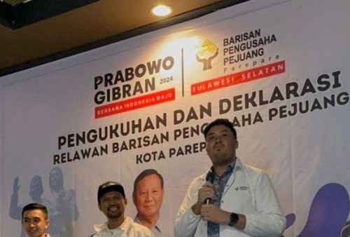 Anak Bupati Pinrang Pimpin Relawan Pemenangan Prabowo-Gibran 