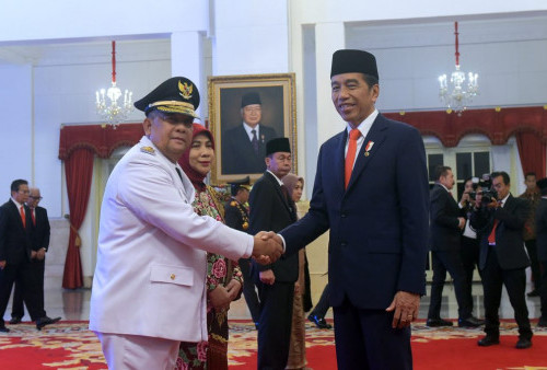 Brigjen TNI Purn Edy Nasution Resmi Jadi Gubernur Riau, Dilantik Jokowi di Istana Negara