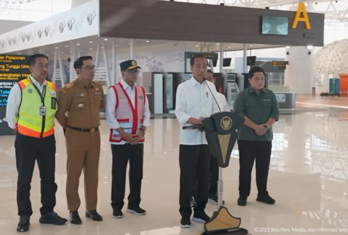 Tinjau Bandara Kertajati, Jokowi Senang Aktivitas Penerbangan Meningkat 