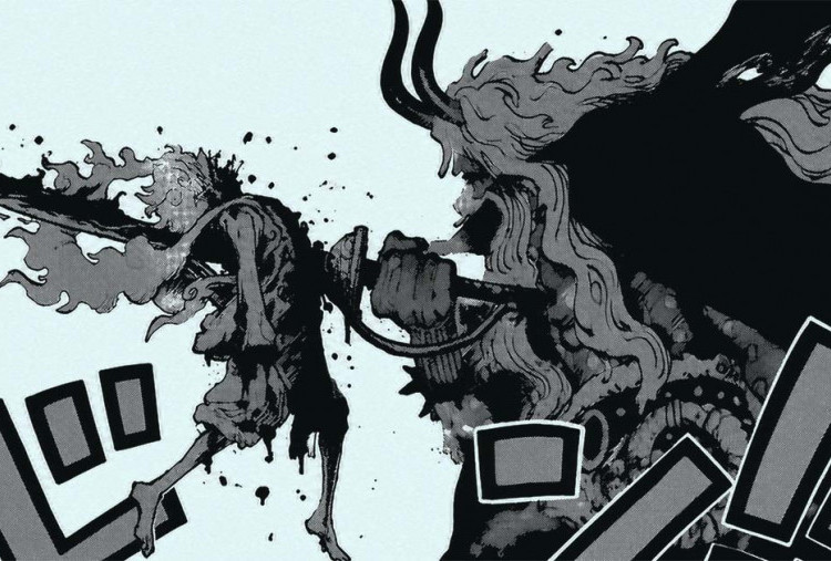 Bocoran One Piece Chapter 1189: Luffy Sekarat Ditusuk Imu dan Kedatangan Anak Buah Gold D Roger 