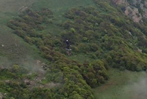 Helikopter Presiden Iran Berisi 9 Orang Penumpang, Jatuh di Pegunungan Azerbaijan Timur