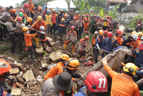 Polri Terima 131 Kantong Jenazah Korban Gempa Cianjur, 124 Teridentifikasi