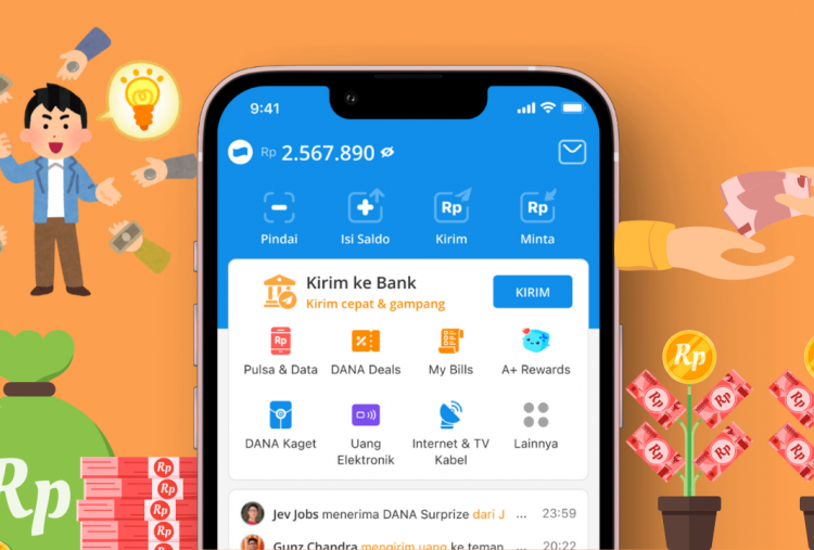 Selamat! Nomor Kamu Berhasil Dapat Saldo DANA Gratis Rp456.00 dari Link DANA Kaget, Klaim Sekarang agar Tidak Kehabisan