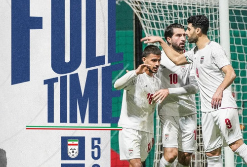 Timnas Indonesia Dicukur 5-0 Oleh Sepuluh Pemain Iran, Pelajaran Berharga Jelang Piala Asia
