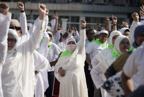 Kemenag Luncurkan  Senam Ala Jamaah Haji Indonesia, Gerakannya Low Impact Aman bagi Lansia