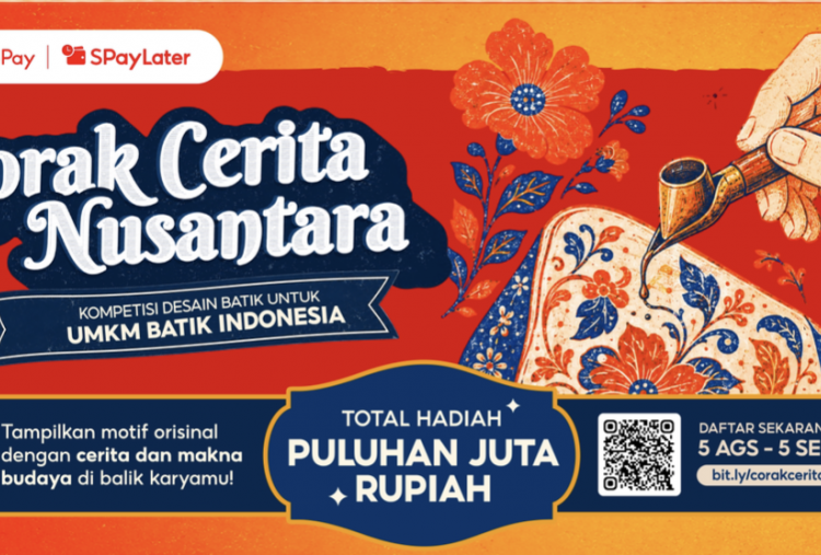 Dukung Kreativitas dan UMKM, ShopeePay dan SPayLater Gelar Kompetisi Desain Batik Nasional 
