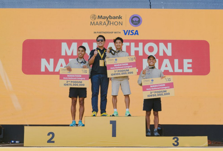 Robi Syianturi Juara Nasional Maybank Marathon 2026, Berikut Catatan Waktunya 