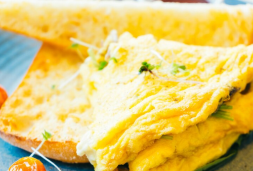 Resep Omelet Keju untuk Sarapan, Punya Cita Rasa Lembut dan Creamy