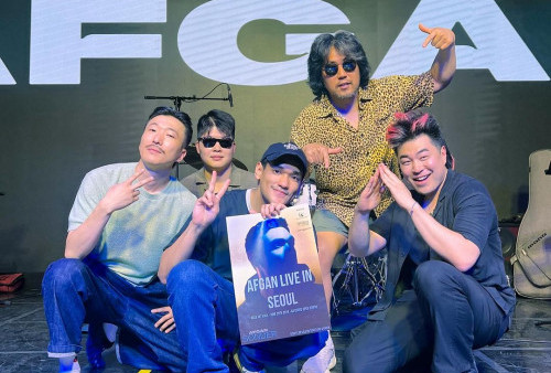 Afgan Tampil di Acara Televisi Korea Selatan Duet Bareng Dita Karang di Sonder Asia Tour, Titi DJ Bangga