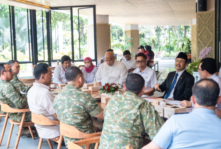 Kemensos–Unhan Matangkan Program Pengabdian Kadet di Sekolah Rakyat