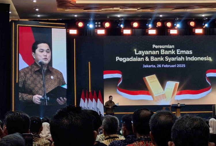 Bank Emas Diluncurkan, Erick Thohir Optimis Indonesia Bisa Tampung Cadangan Emas hingga 1.800 Ton 