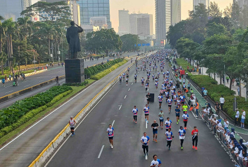 Pemprov DKI Gelar Jakarta International Marathon 2024, CFD Hari Ini Ditiadakan