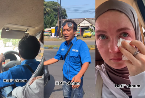 Viral Selebgram Asal Rusia Nangis usai Diturunkan oleh Driver Taksi Online, Begini Kronologinya