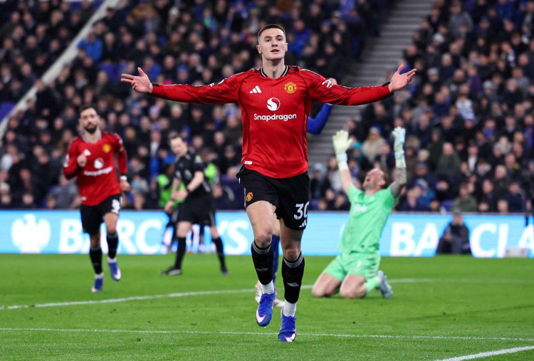 Everton vs MU 0-1, Benjamin Sesko Bawa Setan Merah Mantap di 4 Besar