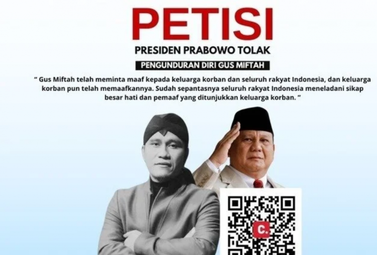 Heboh Munculnya Petisi Tolak Pengunduran Diri Gus Miftah, Hasilnya Bikin Kaget!