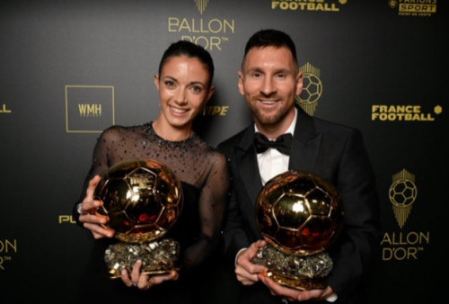 Lionel Messi dan Aitana Bonmati Raih Ballon d'Or 2023 Katagori Putra Putri, La Pulga: Selamat Ulang Tahun Maradona