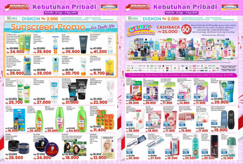 Buruan Serbu! Katalog Promo JSM Indomaret 30 Agustus-1 September 2024, Sabun Mandi Cair Mulai Rp14 Ribuan