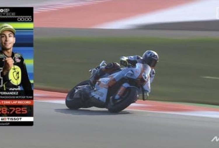 Hasil Practice MotoGP Mandalika: Raul Fernandez Tercepat, Kalahkan Bezzecchi dan Marquez