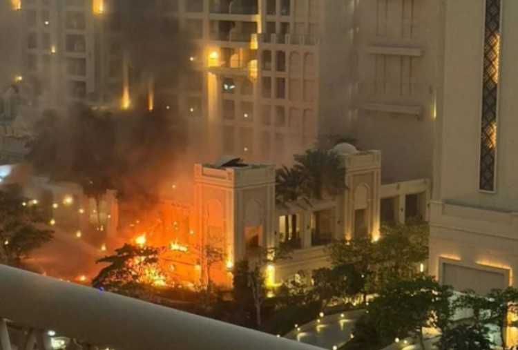 Terbaru! Ledakan Hantam Hotel Mewah di Dubai di Tengah Serangan Israel ke Iran