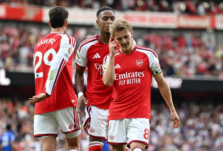 Arsenal vs Chelsea 2-1, The Gunners Pertahankan Rekor 100 Persen