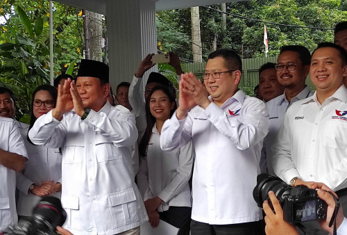 Lakukan Pertemuan, Prabowo Subianto dan Hary Tanoesodibjo Bahas Kerjasama Politik