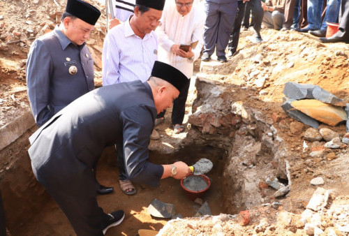Dengan Gotong Royong, Parosil Berharap Pembangunan Masjid At-Taqwa Selesai Sesuai Harapan