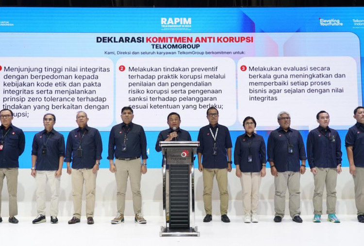 Sambut Hakordia 2024, TelkomGroup Deklarasikan Komitmen Anti Korupsi