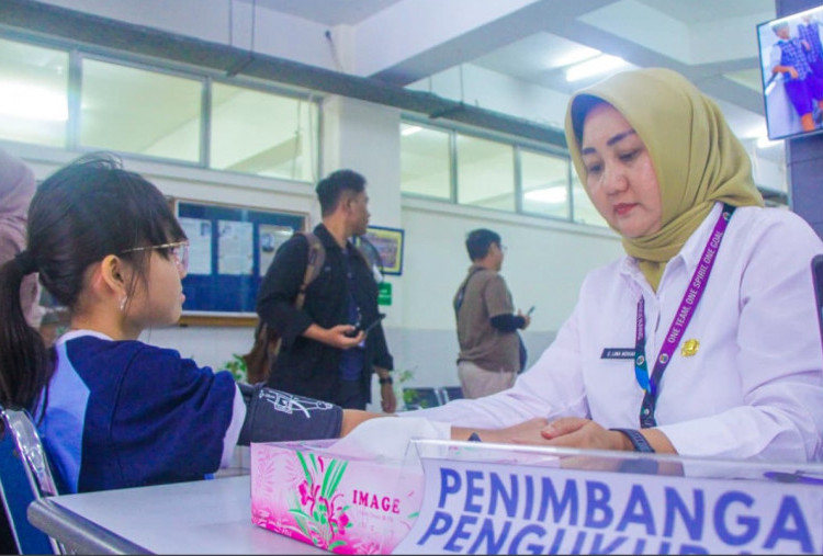 188 Siswa SMP Penabur Tangerang Antusias Ikut Cek Kesehatan Gratis, Ada 6 Pengecekan