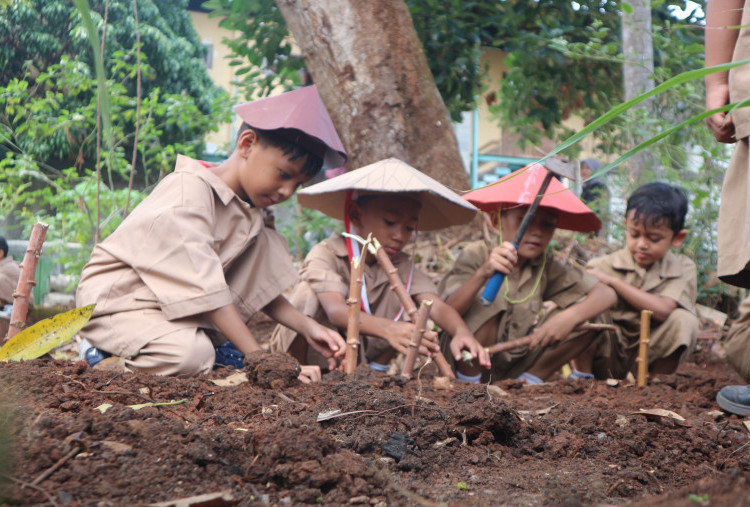 Kebun Sekolah Ajarkan Anak Menghargai Petani di Hari Tani Nasional 2026