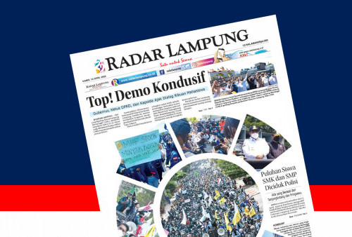 Top! Demo di Lampung Kondusif, Arinal sampai Kapolda Ajak Dialog Massa
