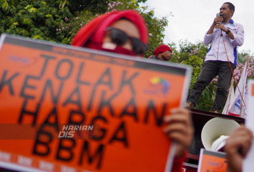 FOTO: Demo Tolak Kenaikan Harga BBM 