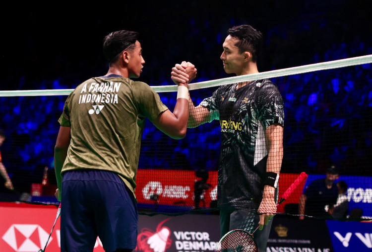 Takluk dari Alwi Farhan, Jonatan Christie Puji Perkembangan Juniornya di Denmark Open 2026