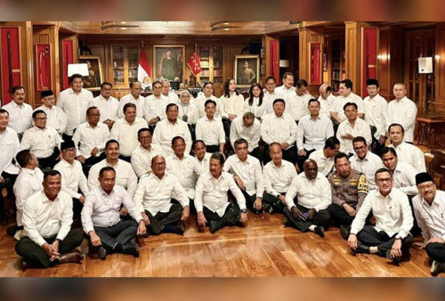 Prabowo Lantik 53 Orang Menteri dan Pejabat Setara Menteri Pagi Ini