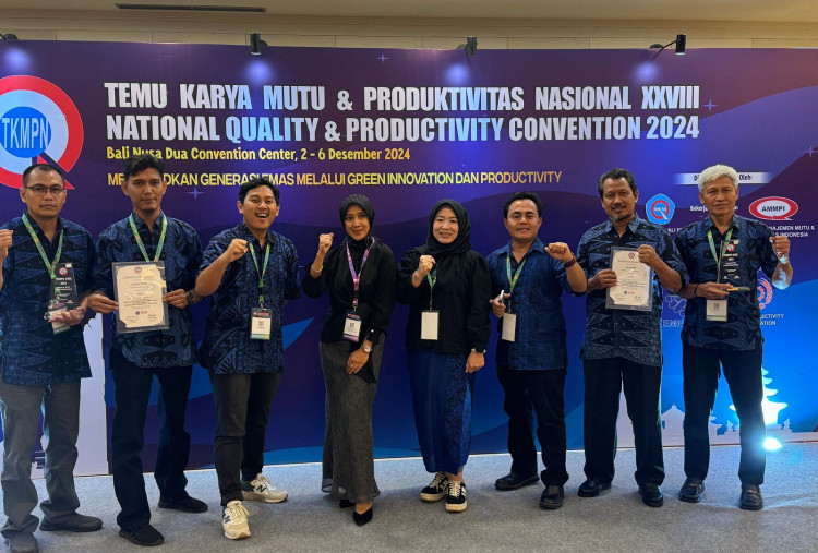  PT Krakata Sarana Properti Raih Predikat Gold di TKMPN 2024