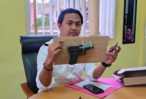 Viral Koboi Jalanan, Oknum PNS Ngamuk Acungkan Senjata Api di Banten