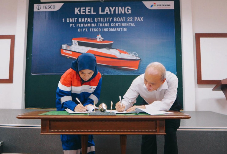 Pertamina Trans Kontinental Bangun Utility Boat 22 Pax untuk Perkuat Distribusi Energi Nasional