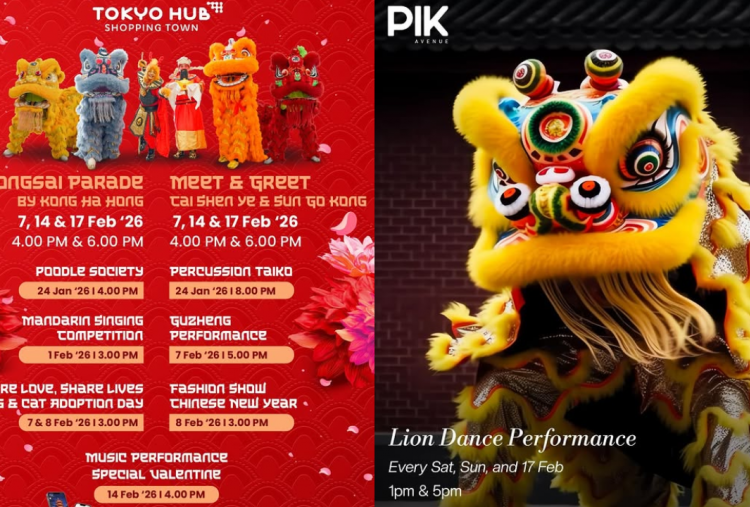 29 Acara Imlek 2026 di PIK Lengkap Jadwal, Banjir Atraksi Barongsai Gratis