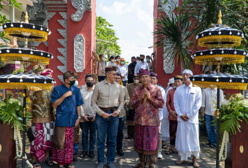 BI Sumsel Bantu Renovasi Sarana Prasarana Pura Agung Sriwijaya