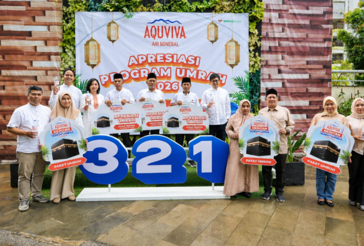 Kampanye 3-2-1, AQUVIVA Berangkatkan Marbot dan Pemenang Kejutan Tutup Botol Ramadan ke Tanah Suci