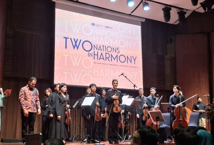 Melbourne Symphony Orchestra Gandeng Vishnu Satyagraha Lewat Konser Two Nations in Harmony di Jakarta 