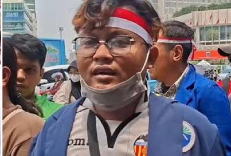 Siapa Bayu Setiadi? Pria Viral Berjas Almamater Undira yang Mengaku Dibayar saat Demo, Ini Pengakuannya