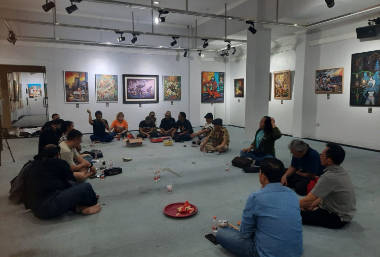 Pameran Move Art di Galeri Prabangkara Awali Pekan Seni Rupa Jawa Timur 2026