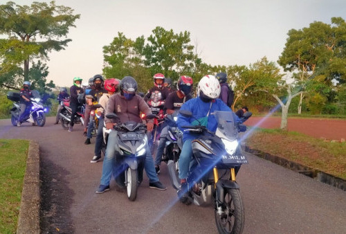 Honda Sinar Sentosa Jambi Gelar Bikers Adventure Camp, Gandeng 100 Bikers